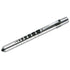 Aluminum LED Reusable Penlight with Pupil Gauge - Silver